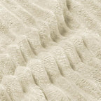 BEDELITE Fleece Blanket King Size – 3D Ribbed Jacquard Soft and Warm Decorative - Image 3