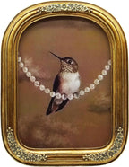 SIKOO 2.5x3.5 Mini Vintage Picture Frames Antique Small Picture Frame Table Top and Wall Mount Display Embossed Floral Antique Home Decor, Bronze Gold