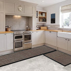 Artoid Mode Non-Skid Kitchen Rugs and Mats Set of 2-17x29 + 17x60