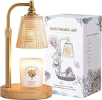 Candle Warmer Lamp with Timer,Birthday Gifts for Women Mom Home Decor
