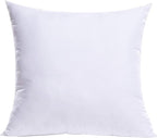 MIULEE Throw Pillow Insert Premium Pillow Stuffer Sham Square by MIULEE