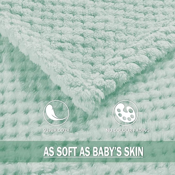Exclusivo Mezcla Fleece Throw Blanket Extra Large, Super Soft and Warm Blankets - Image 5
