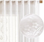 jinchan Belrose Linen Sheer Curtains - Image 7
