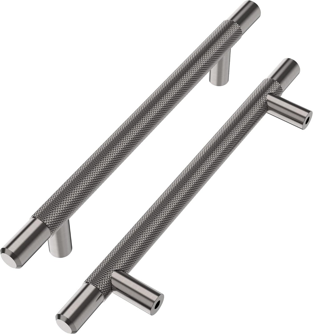 Alzassbg 5" Black Nickel Cabinet Pulls and Handles 10 Pack, AL3015AS