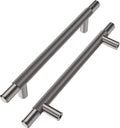 Alzassbg 5" Black Nickel Cabinet Pulls and Handles 10 Pack, AL3015AS
