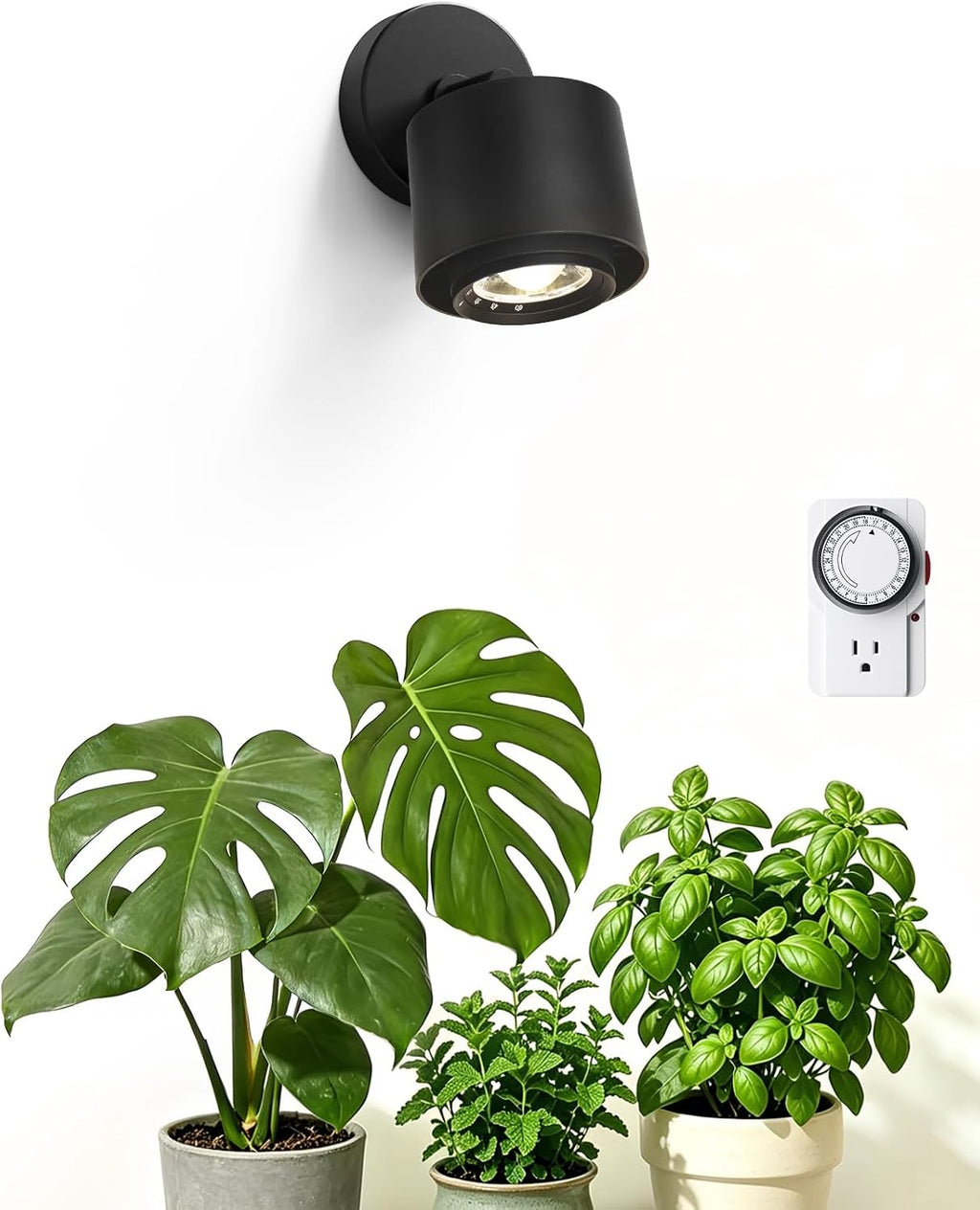 Barrina TR40A Track Grow Light, 5000K 40W, White Cover, 1-Pack