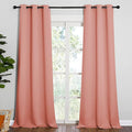 NICETOWN Coral Room Darkening Curtain Drapes by NICETOWN
