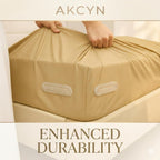 Bed Sheet Holders for Corners — 4-Pack Sheet Suspenders & Sheets Holder, Strong Grip Bed Accessories,Fitted Sheet Holder, Keeps Sheets Tight & Smooth, Easy Install & Fits All Mattress Type