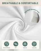 3-in-1 Fitted Sheet Bed Bridge, Split King Gap Filler for Adjustable Bed