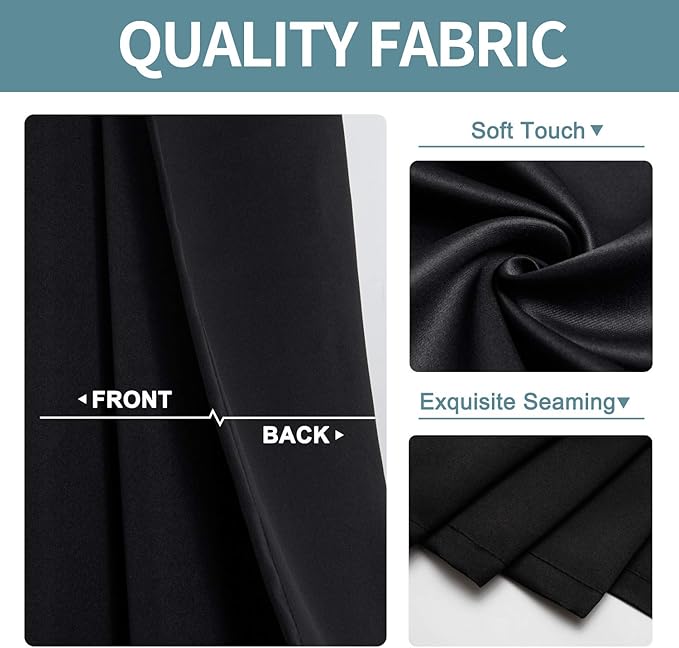 ChrisDowa Grommet Blackout Curtains - Image 3