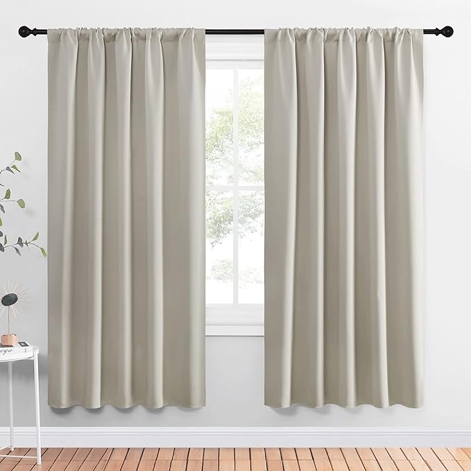 NICETOWN Blackout Curtains for Living Curtains, Room Darkening Window Curtain by NICETOWN