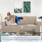 ZNSAYOTX 1 Piece Jacquard Couch Covers - Image 2