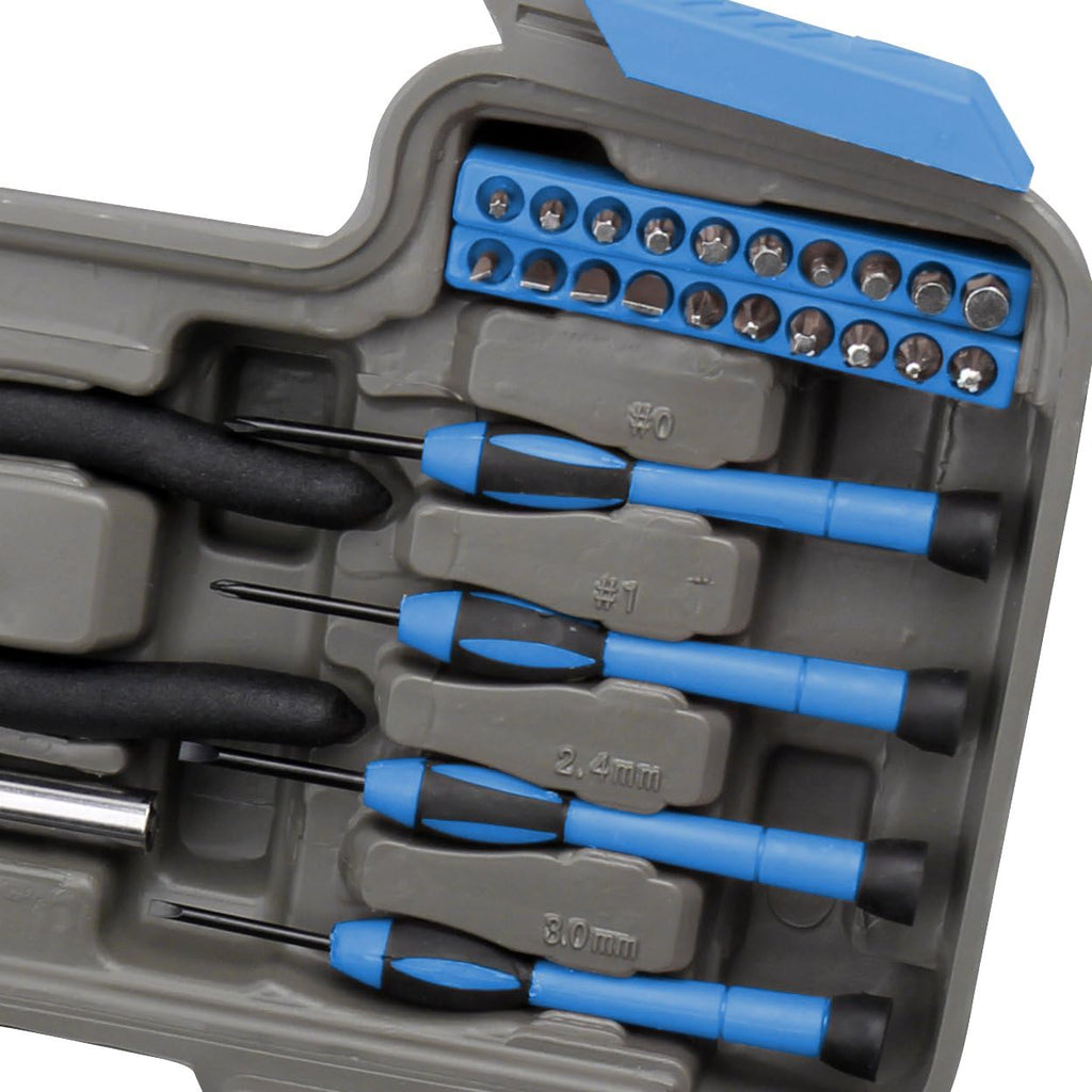 Apollo Tools 39 Piece General Household Tool Set, Blue DT9706 BL