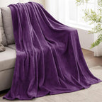 BEDELITE Fleece Blanket Purple Throw Blanket - Image 5