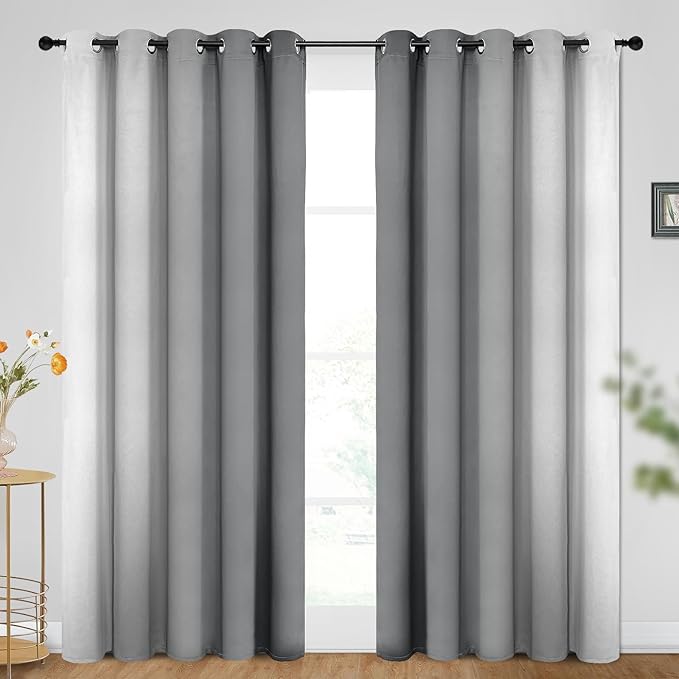 SimpleHome Ombre Room Darkening Curtains - Image 2