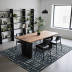 Washable Rugs 8x10 Area Rugs for Living Room, Dining Room- Soft Low Pile - Image 6