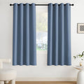NICETOWN Blackout Curtains Grommet 2 Panels 72 Inches Long, Stone Blue by NICETOWN