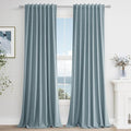 Guken Blue 100% Blackout Curtains 92 Inch Length 2 Panels Set by Guken