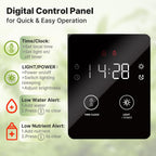 SUNCOZE Smart Hydroponics Growing System, 20 Pods, 25 in Adjustable Height