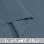 Yakamok Wide Thermal Blackout Patio Door Curtain Panel, Stone Blue Grommet - Image 5
