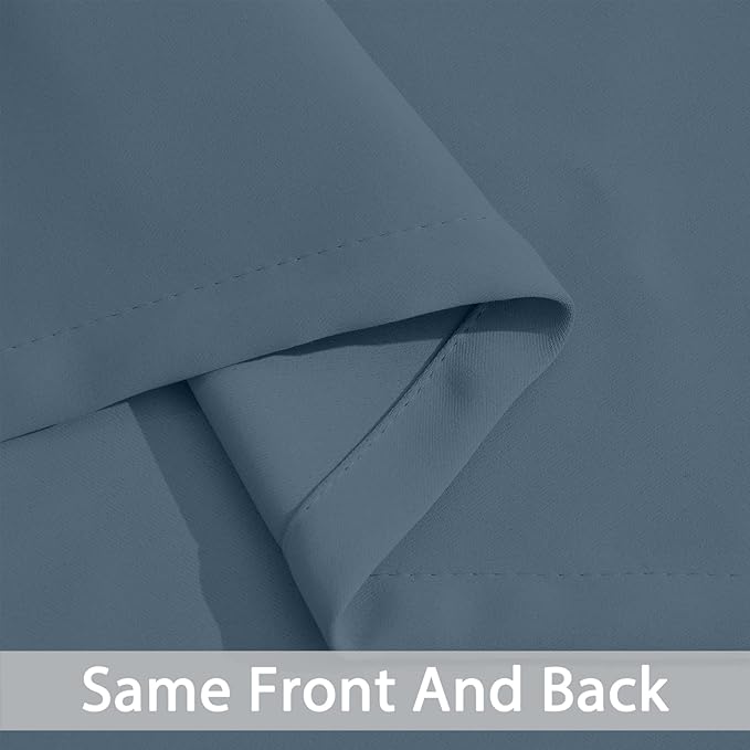 Yakamok Light Blocking Room Darkening Thermal Curtain Panels Blackout Curtains - Image 4