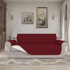 Easy-Going 4 Seater Sofa Slipcover Reversible Sofa Cover Water Resistant Couch - Image 2