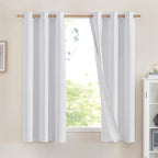 NICETOWN 100% Absolutely Blackout Linen Curtains by NICETOWN