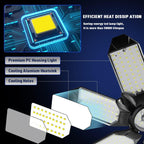 Garage Lights - Ultra Brighter 40,000LM Garage LED 6500K Daylight