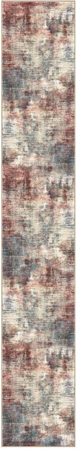 IOHOUZE Abstract Runner Rug 3x16 Ft Washable Runners - Image 9