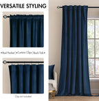 MIULEE Velvet Curtains 108 inches - Image 2