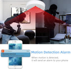 Security Camera Smoke Detector Hidden Camera 1080P HD Wireless WiFi Camera