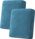 H.VERSAILTEX Velvet Stretch Couch Cushion Cover Plush Cushion Slipcover by HVERSAILTEX