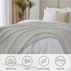 BEDELITE King Size Blanket for Bed, 300GSM Soft & Warm Fleece Blanket, - Image 2
