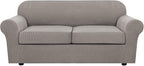 H.VERSAILTEX 3 Piece Stretch Sofa Covers by HVERSAILTEX