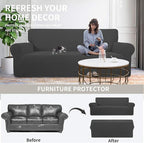 Easy-Going Stretch Oversized Loveseat Slipcover 1-Piece Sofa Cover Furniture - Image 4
