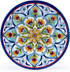 Retro Style Melamine Dinnerware Sets, 12Pcs  Durable Plates and Bowls for 4