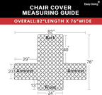 Easy-Going Chair Sofa Slipcover Reversible Sofa Cover Water Resistant Couch - Image 6