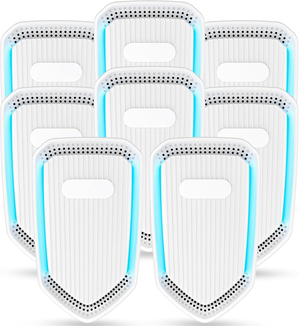 2026 Upgraded Air Ionizer Purifier for Home, Plug-in Negative Ion Generator Air Freshener for Bedroom Bathroom Kitchen Pet Room, Quiet Filterless Ionic Air Cleaner for Smoke Dust, 8 Pack