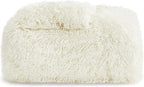 Bedsure GentleSoft Fluffy Cream Throw Blanket Decorative Blankets - Image 9