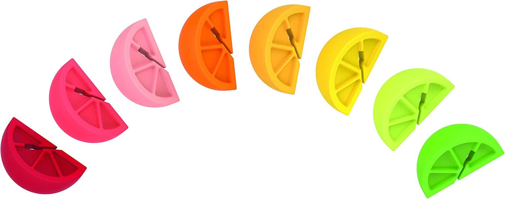 TrueZoo Silicone Drink Charms, Identifier for Drinks, Cocktails, Dinner, Birthday, Wedding, Bachelor Bachelorette Party, Holiday, Game Nights, Movie Night, Picnic, Outdoor, Pool Parties, Home Bar
