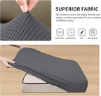 Easy-Going Stretch 3 Pieces Couch Cushion Covers - Image 4