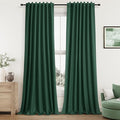 Guken 100% Blackout Curtains 120 Inch Length 2 Panels Set by Guken