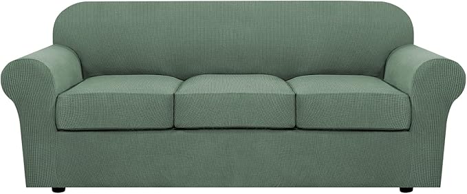 H.VERSAILTEX 4 Piece Stretch Sofa Covers by HVERSAILTEX