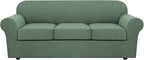 H.VERSAILTEX 4 Piece Stretch Sofa Covers by HVERSAILTEX