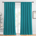 NICETOWN Peacock Blue Blackout Curtains Panels by NICETOWN
