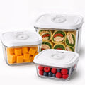 FEPPO Vacuum Sealers Containers for Food Storage, 3 Pcs Set