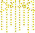 Disco Silver Party Decorations Garland-Hanging Birthday Paper Star Streamer Banner,Bachelorette Engagement Bridal Shower Wedding Christmas New Years Graduation 52FT Supplies Joylune