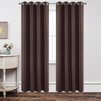 Joydeco Blackout Curtains 84 Inch Length 2 Panels Set, Thermal Insulated Long by JOYDECO