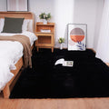 Ghouse Ultra Soft Faux Rabbit Fur Rug 5x8, Machine Washable Area Rugs by Ghouse