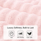 REDKISS 8 Piece Microfiber Bath Towel Set,2 Bath, 2 Hand, 4 Washcloth, Pink